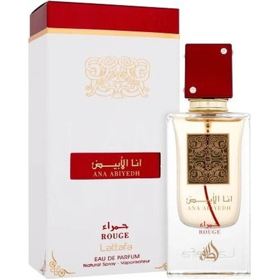 Lattafa Ana Abiyedh Ana Abiyedh Rouge Edp 60ml 1×60 ml, eau de parfum