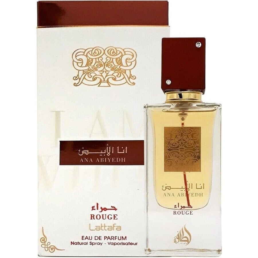 Lattafa Ana Abiyedh Ana Abiyedh Rouge Edp 60ml 1×60 ml, eau de parfum