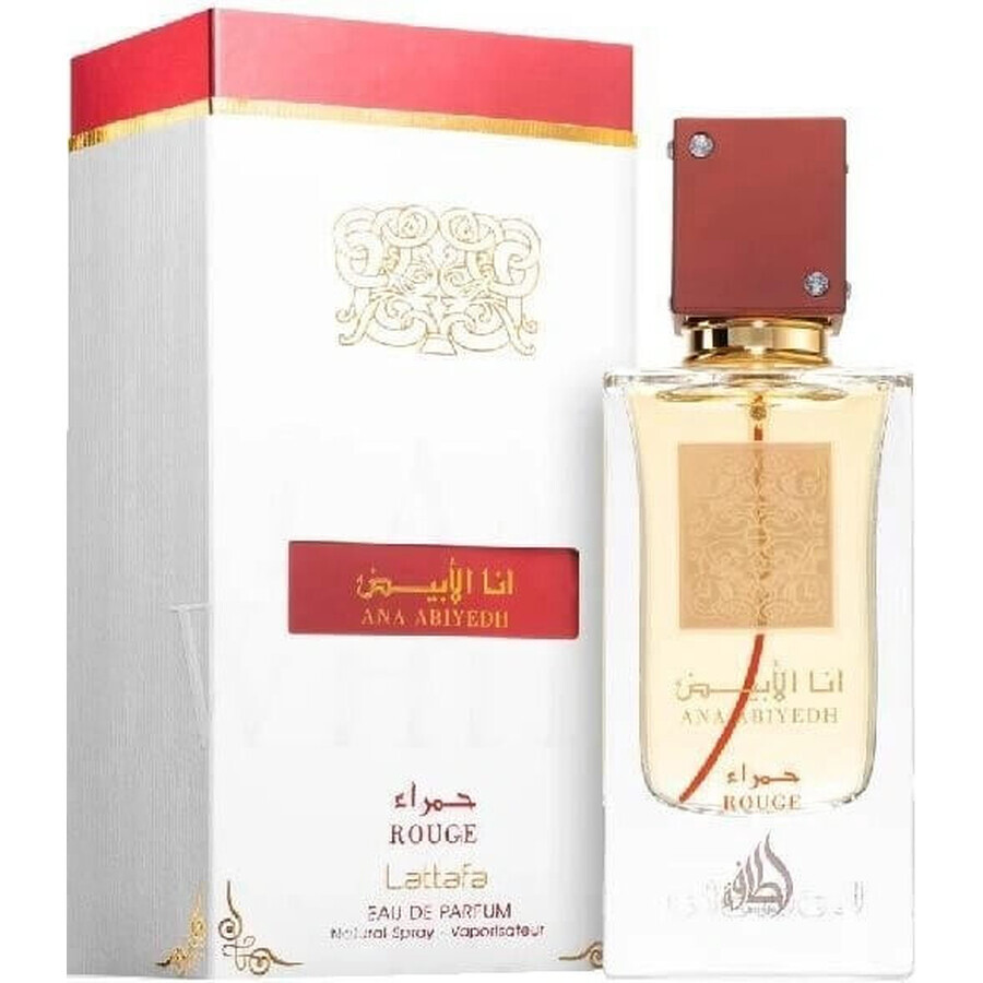 Lattafa Ana Abiyedh Ana Abiyedh Rouge Edp 60ml 1×60 ml, eau de parfum