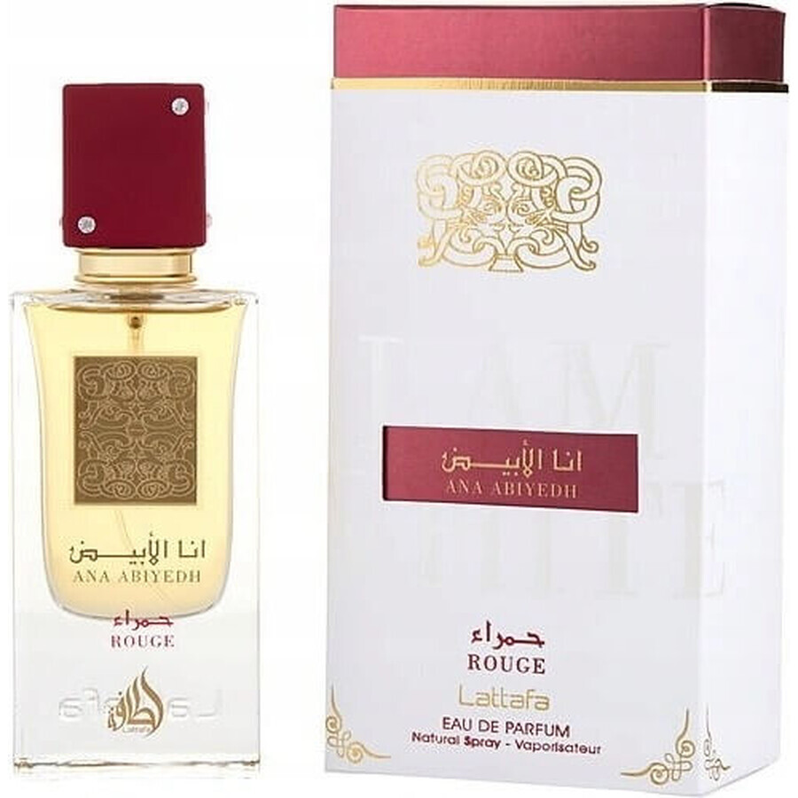 Lattafa Ana Abiyedh Ana Abiyedh Rouge Edp 60ml 1×60 ml, eau de parfum