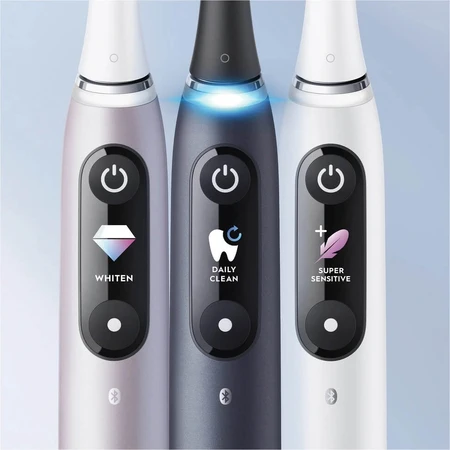 Oral B EK iO Series 9 Black onyx + porte-brosse à dents + étui de voyage 1×1 set, brosse à dents électronique
