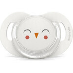 SUAVINEX | Suzetă SX PRO BONHOMIE anatomică +18 m SOW - alb 1×1 buc, suzetă