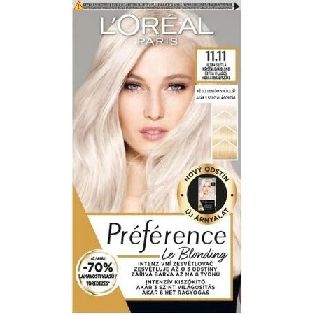 L'Oréal Paris Preference Le Blonding Ultra light cool crystal crystal blonde 1×180 ml color