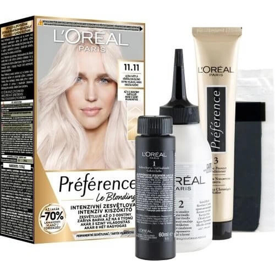 L'Oréal Paris Preference Le Blonding Ultra licht koel kristalblond 1×180 ml kleur