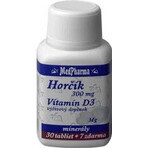 MedPharma HORCHIK 300MG+VIT. D 1×37 tbl, complément alimentaire MedPharma HORCHIK 300MG+VIT. D 1×37 tbl, complément alimentaire