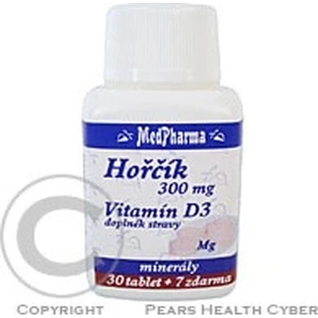 MedPharma HORCHIK 300MG+VIT. D 1×37 tbl, food supplement