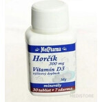 MedPharma HORCHIK 300MG+VIT. D 1×37 tbl, complément alimentaire MedPharma HORCHIK 300MG+VIT. D 1×37 tbl, complément alimentaire