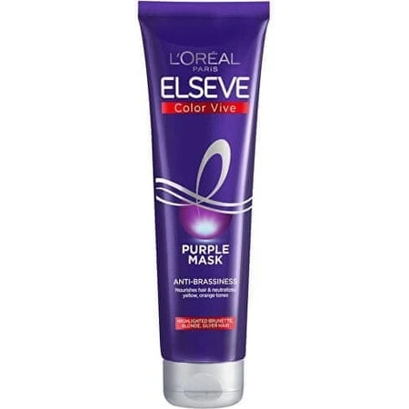 L'Oréal Paris Elseve Farbe Vive Lila Maske 1×150 ml, Haarmaske
