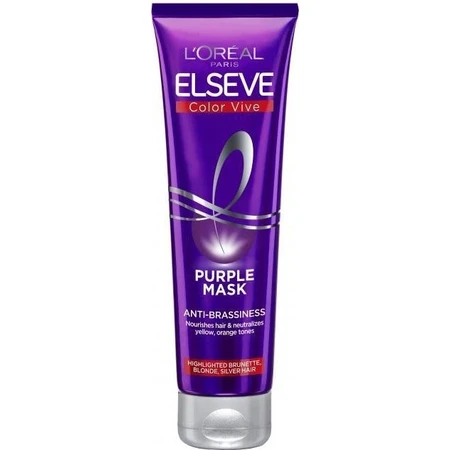 L'Oréal Paris Elseve Farbe Vive Lila Maske 1×150 ml, Haarmaske