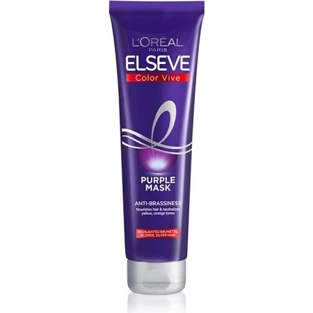 L'Oréal Paris Elseve Farbe Vive Lila Maske 1×150 ml, Haarmaske