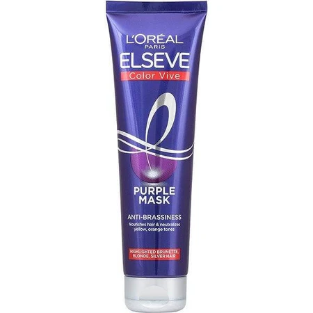 L'Oréal Paris Elseve Farbe Vive Lila Maske 1×150 ml, Haarmaske