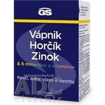 GS Calcio, Magnesio, Zinc, 30 tbl 1×30 tbl 1×30 tbl, suplemento nutricional