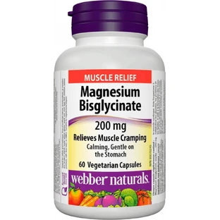 WEBBER NATURALS Magnesiumbisglycinate 200 mg, 60 Kapseln