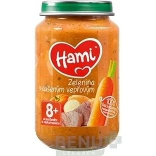 Hami-Gemüse mit geschmortem Schweinefleisch 1×200 g vom Ende des achten Monats