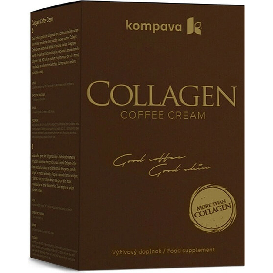 Kompava Collagen Coffee Cream 1×300 g, poeder