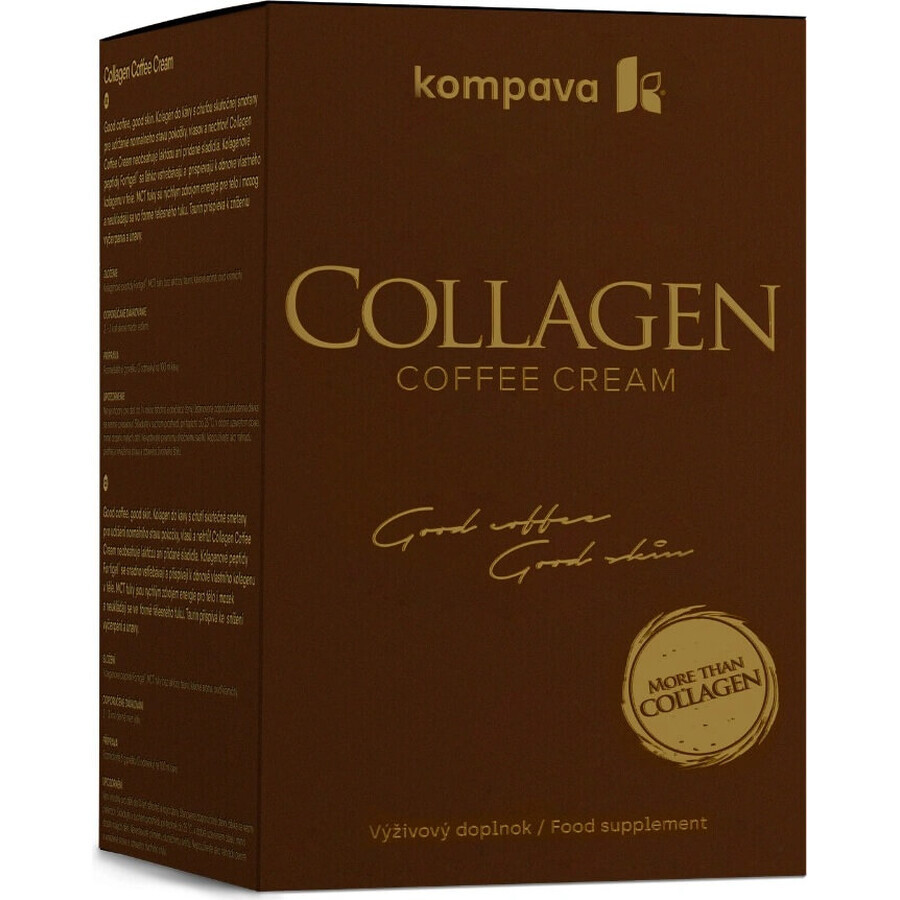 Kompava Collagen Coffee Cream 1×300 g, poeder