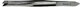 COSMETIC COSMETIC tweezers - slanted edge 9 cm 1&#215;1 pc, stainless steel
