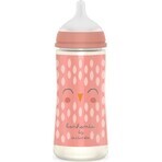 SUAVINEX | Sticlă BONHOMIA 360 ml fiziologică SX PRO +6 LF - roz 1×360 ml, biberon SUAVINEX | Sticlă BONHOMIA 360 ml fiziologică SX PRO +6 LF - roz 1×360 ml, biberon