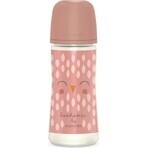 SUAVINEX | BONHOMIA Flasche BONHOMIA 360 ml physiologische Flasche SX PRO +6 LF - rosa 1×360 ml, Trinkflasche