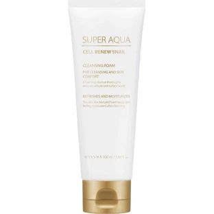Missha Super Aqua Cell Renew Snail Foaming Cleanser 100 ml 1×100 ml