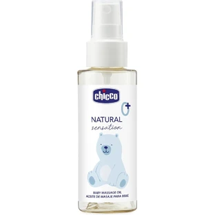CHICCO Natural Sensation huile de massage 100ml, 0m+ 1×100 ml, huile de massage