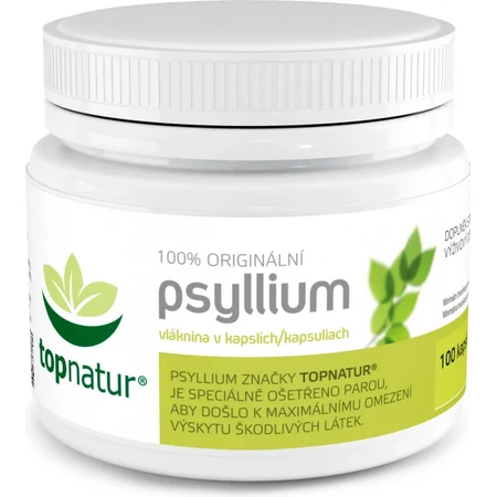 topnatur PSYLLIUM fibra 1×100 cps, complemento alimenticio