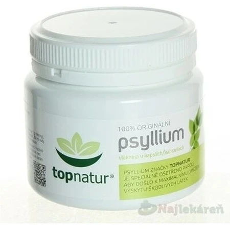 topnatur PSYLLIUM fibra 1×100 cps, complemento alimenticio