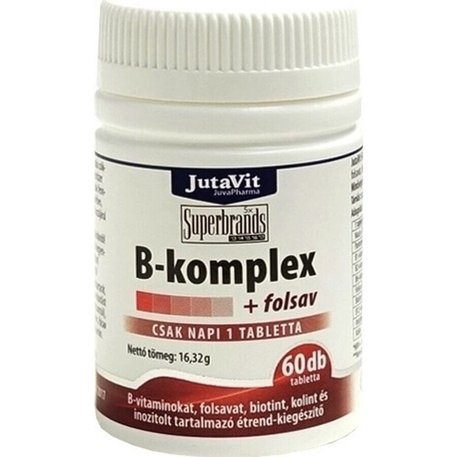 JutaVit B-Komplex + Folsäure tbl 1x60 Stück
