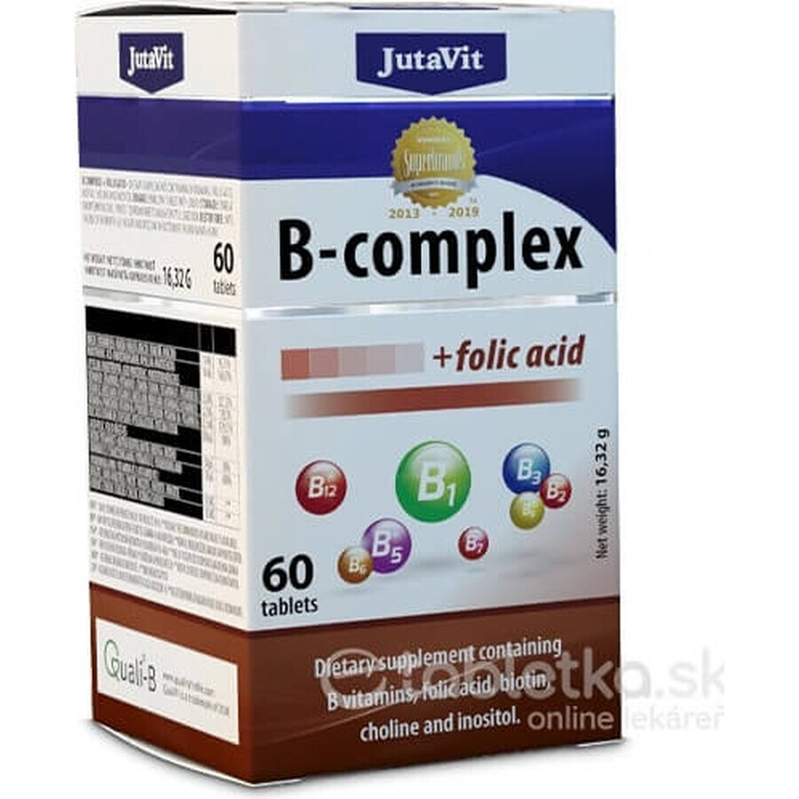 JutaVit B-Komplex + Folsäure tbl 1x60 Stück