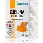 EDENPharma KURKUMA extrait plus 1×60 cps, complément alimentaire EDENPharma KURKUMA extrait plus 1×60 cps, complément alimentaire