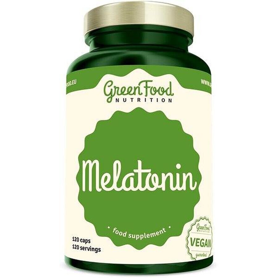 GreenFood Nutrition Melatonin 1×120cps dietary supplement