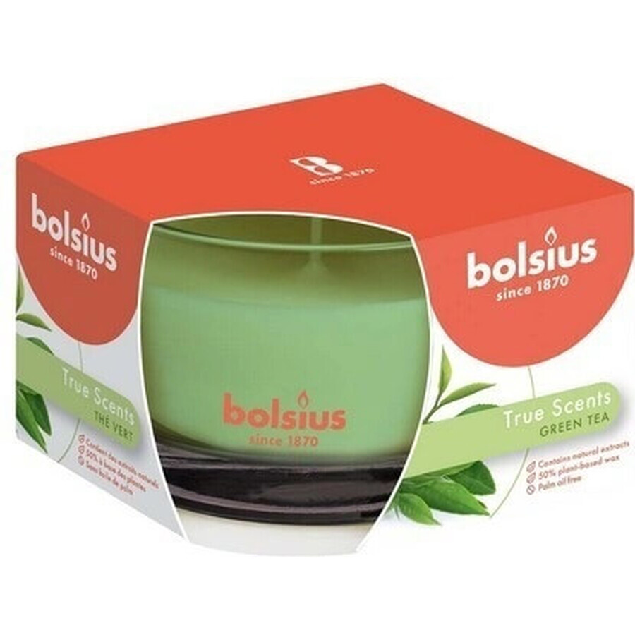 Boutique Bolsius Aromatic 2.0 Bougie parfumée en verre au thé vert 1×1 pc, dimensions 90 x 63 mm Bolsius Aromatic 2.0 Bougie parfumée en verre au thé vert 1×1 pc, dimensions 90 x 63 mm
