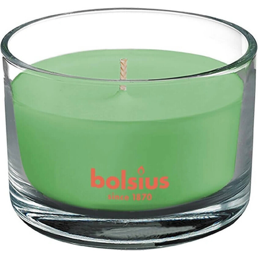 Bolsius Aromatic 2.0 Bougie parfumée en verre au thé vert 1×1 pc, dimensions 90 x 63 mm Bolsius Aromatic 2.0 Bougie parfumée en verre au thé vert 1×1 pc, dimensions 90 x 63 mm