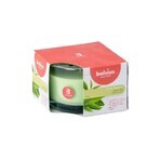 Bolsius Aromatic 2.0 Bougie parfumée en verre au thé vert 1×1 pc, dimensions 90 x 63 mm