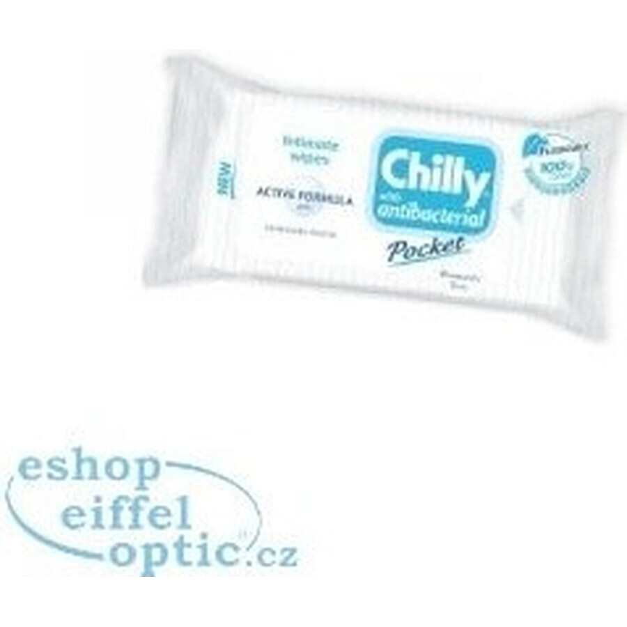 Chilly antibacteriële doekjes 1×12 stuks, doekjes Chilly antibacteriële doekjes 1×12 stuks, doekjes