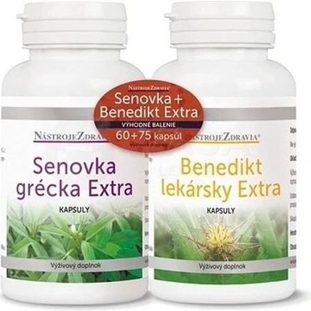 SENOVKA + BENEDICT Extra 60+75 cps 1×60 + 75 cps, voedingssupplement