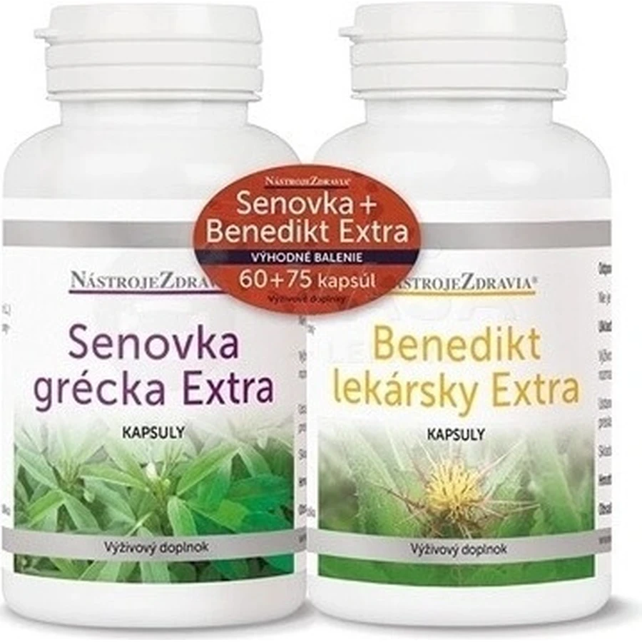 SENOVKA + BENEDICT Extra 60+75 cps 1×60 + 75 cps, voedingssupplement