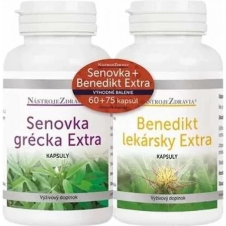 SENOVKA + BENEDICT Extra 60+75 cps 1×60 + 75 cps, voedingssupplement