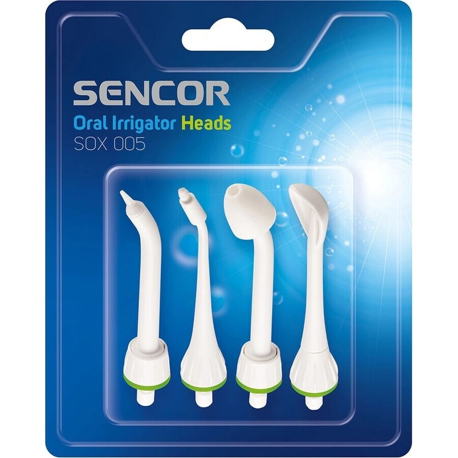 SENCOR SOX 005 SOX TESTS 1×11 pezzi, testine di ricambio per doccia orale