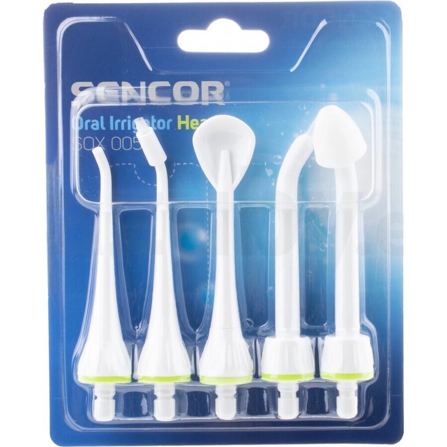 SENCOR SOX 005 SOX TESTS 1×11 pezzi, testine di ricambio per doccia orale SENCOR SOX 005 SOX TESTS 1×11 pezzi, testine di ricambio per doccia orale