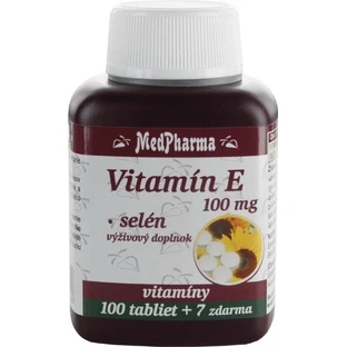 MedPharma VITAMIN E 100 1×107 cps, Nahrungsergänzungsmittel
