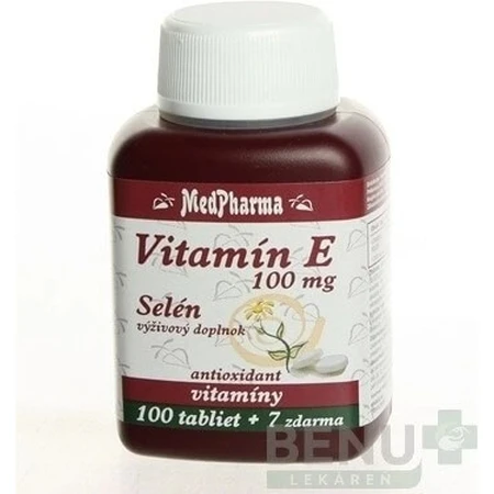 MedPharma VITAMIN E 100 1×107 cps, Nahrungsergänzungsmittel