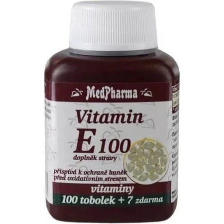 MedPharma VITAMIN E 100 1×107 cps, Nahrungsergänzungsmittel