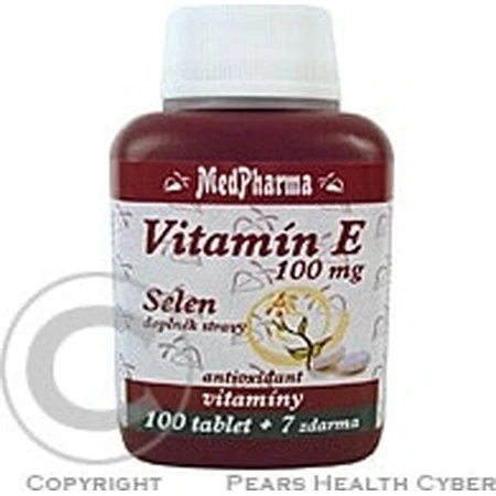 MedPharma VITAMIN E 100 1×107 cps, Nahrungsergänzungsmittel