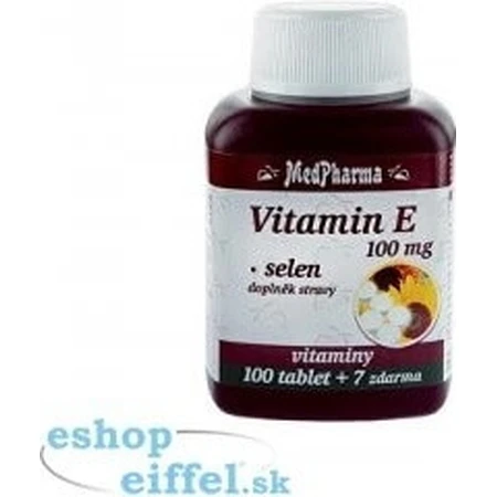 MedPharma VITAMIN E 100 1×107 cps, Nahrungsergänzungsmittel
