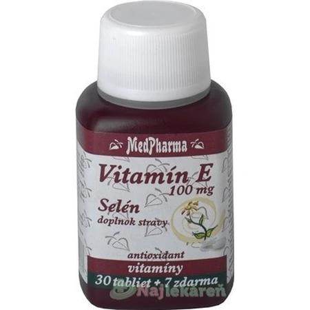 MedPharma VITAMIN E 100 1×107 cps, Nahrungsergänzungsmittel