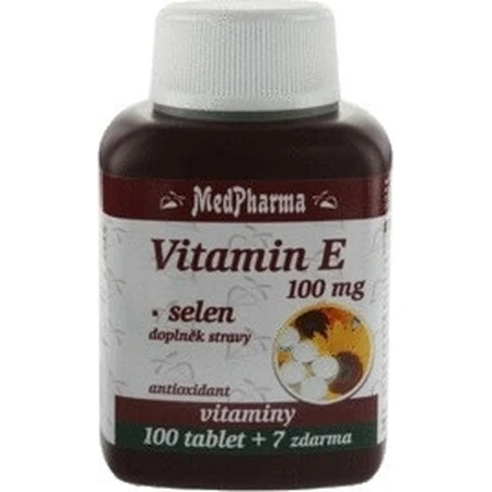 MedPharma VITAMIN E 100 1×107 cps, Nahrungsergänzungsmittel