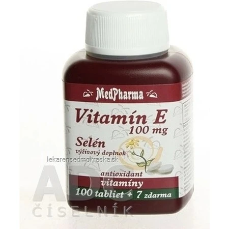 MedPharma VITAMIN E 100 1×107 cps, Nahrungsergänzungsmittel