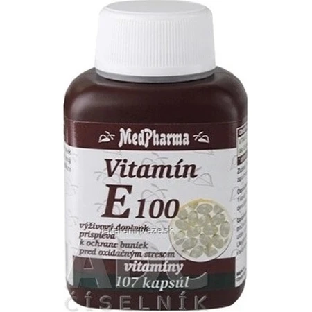 MedPharma VITAMIN E 100 1×107 cps, Nahrungsergänzungsmittel