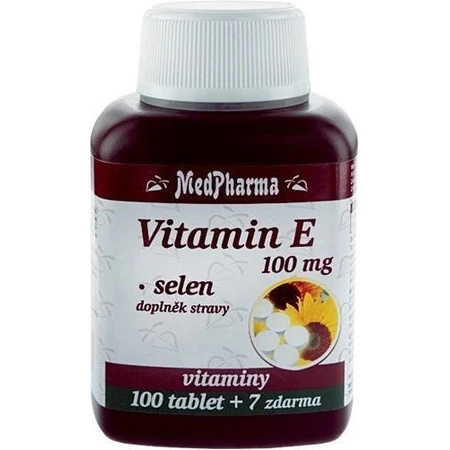 MedPharma VITAMIN E 100 1×107 cps, Nahrungsergänzungsmittel